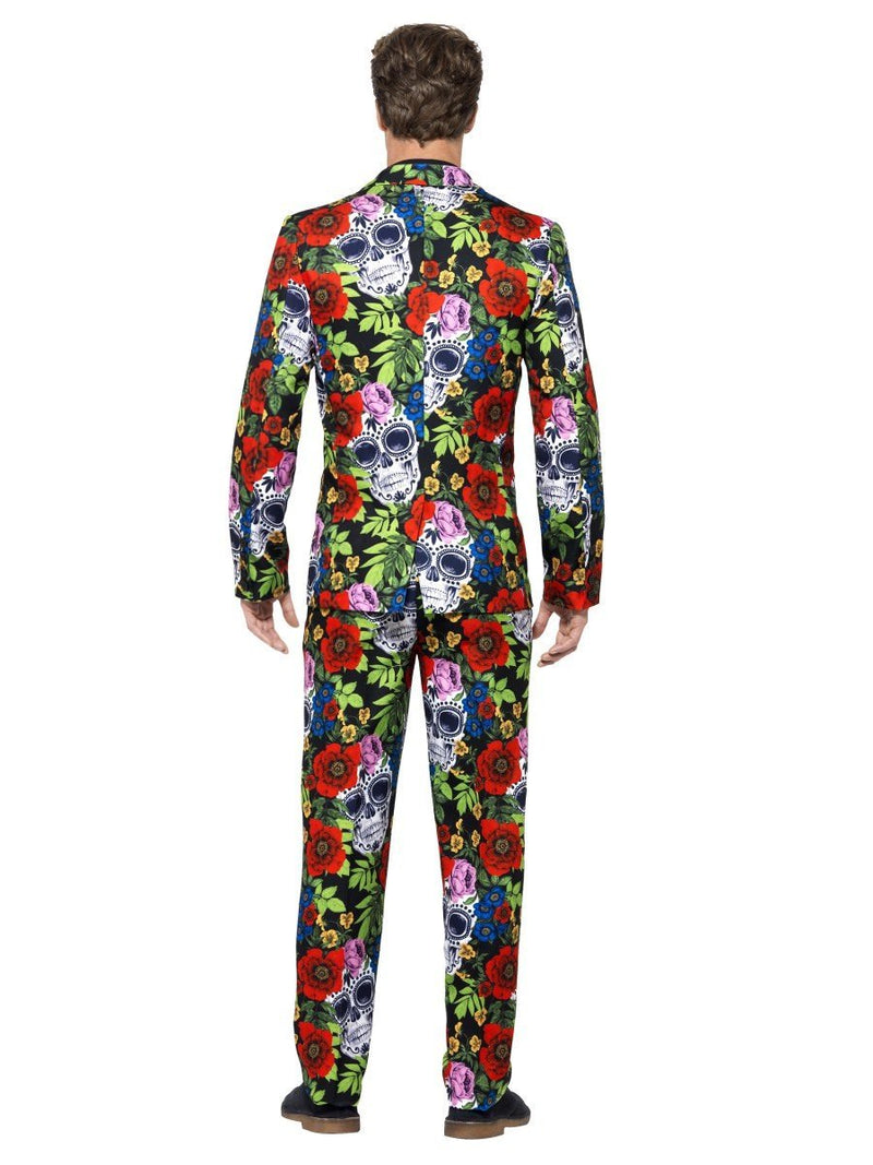 Costumes Australia Day Of The Dead Suit Adult Multi Coloured_4