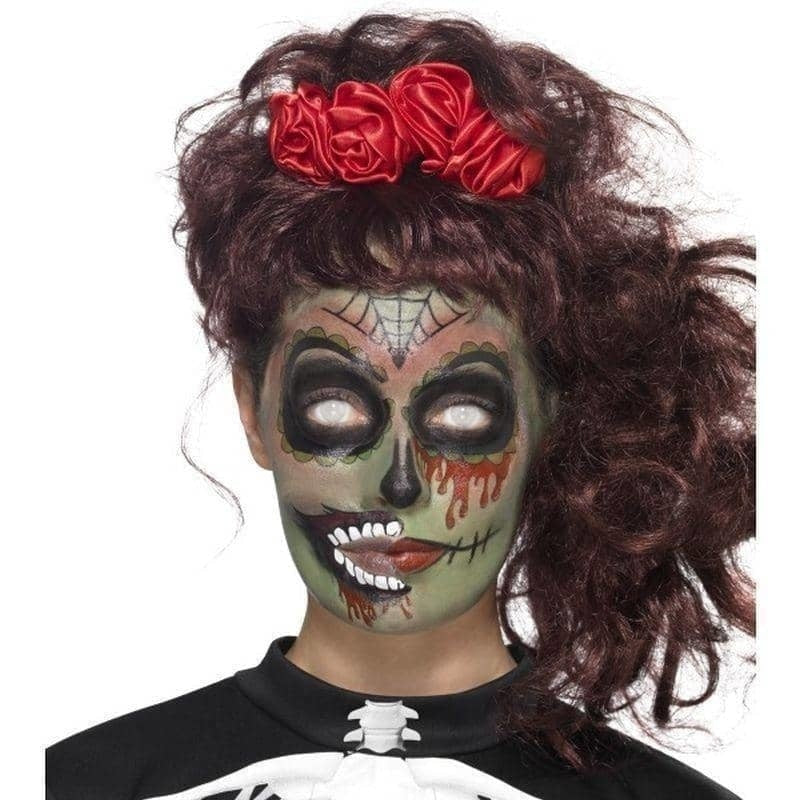 Costumes Australia Day Of The Dead Zombie Make Up Kit Grease Adult Multi_1