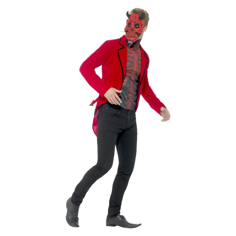 Costumes Australia Day of the Dead Devil Costume Red Adult_3