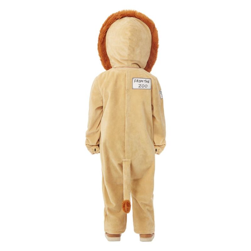 Costumes Australia Dear Zoo Deluxe Lion Costume Child Brown Orange_2