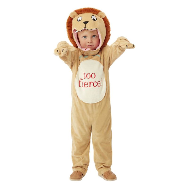 Costumes Australia Dear Zoo Deluxe Lion Costume Child Brown Orange_1