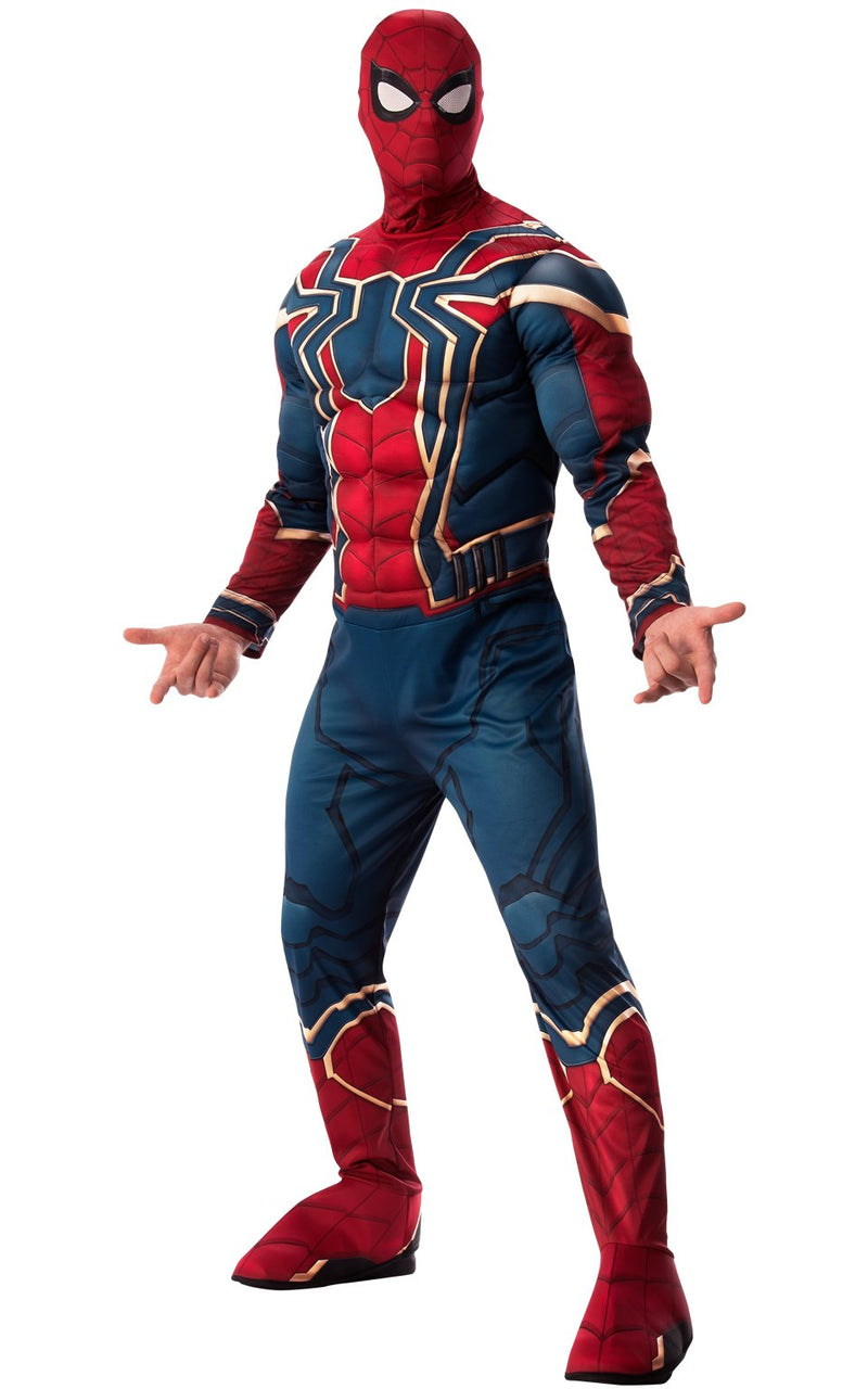 Costumes Australia Deluxe Adult Iron Spider Costume_1