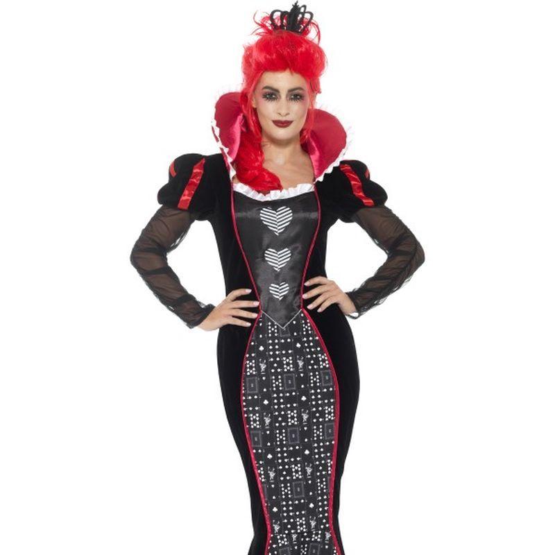 Costumes Australia Deluxe Baroque Dark Queen Costume Adult Red_1