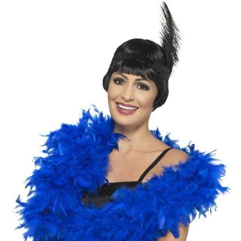 Costumes Australia Deluxe Boa Adult Blue_1