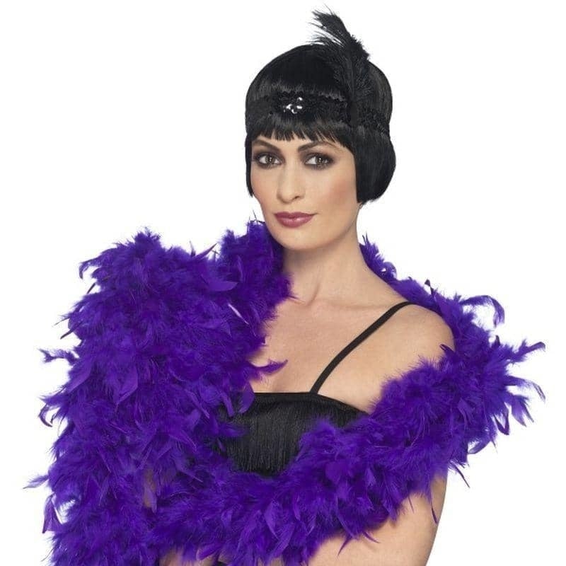 Costumes Australia Deluxe Boa Adult Purple_1