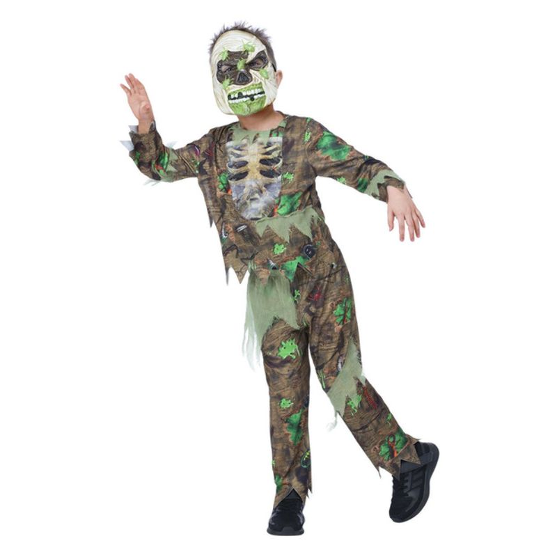 Costumes Australia Deluxe Bug Zombie Costume Child Brown Multi_1