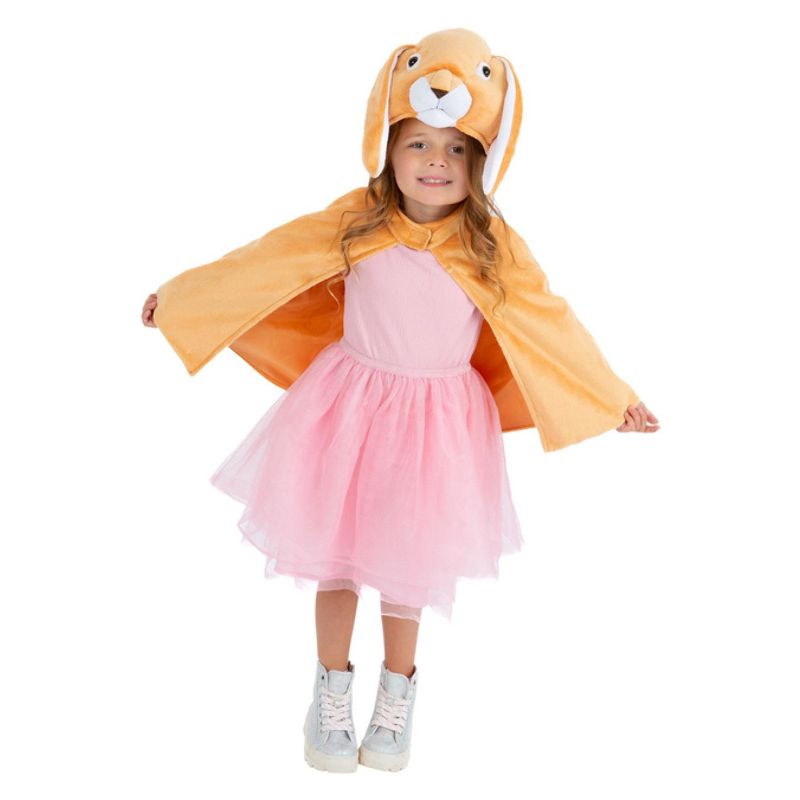 Costumes Australia Deluxe Bunny Plush Cape Kids Child_1