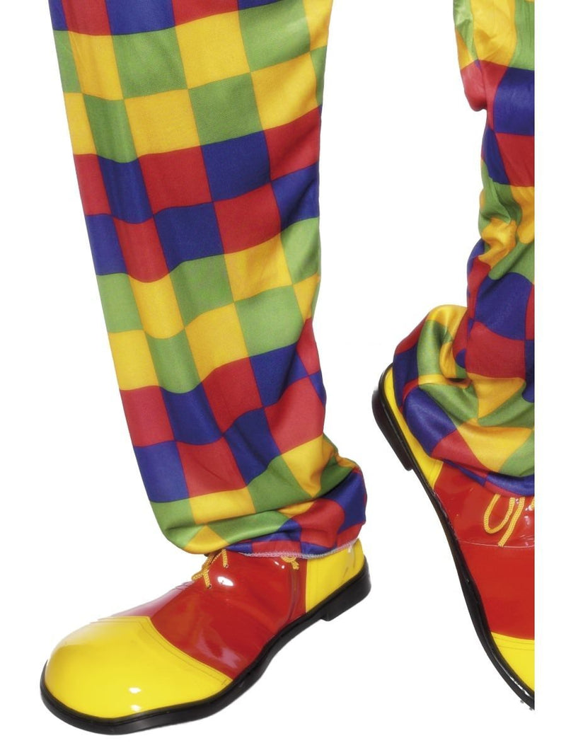 Costumes Australia Deluxe Clown Shoes Adult Red Yellow_1