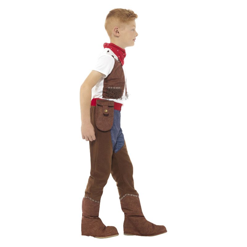 Costumes Australia Deluxe Cowboy Costume Brown Child_3