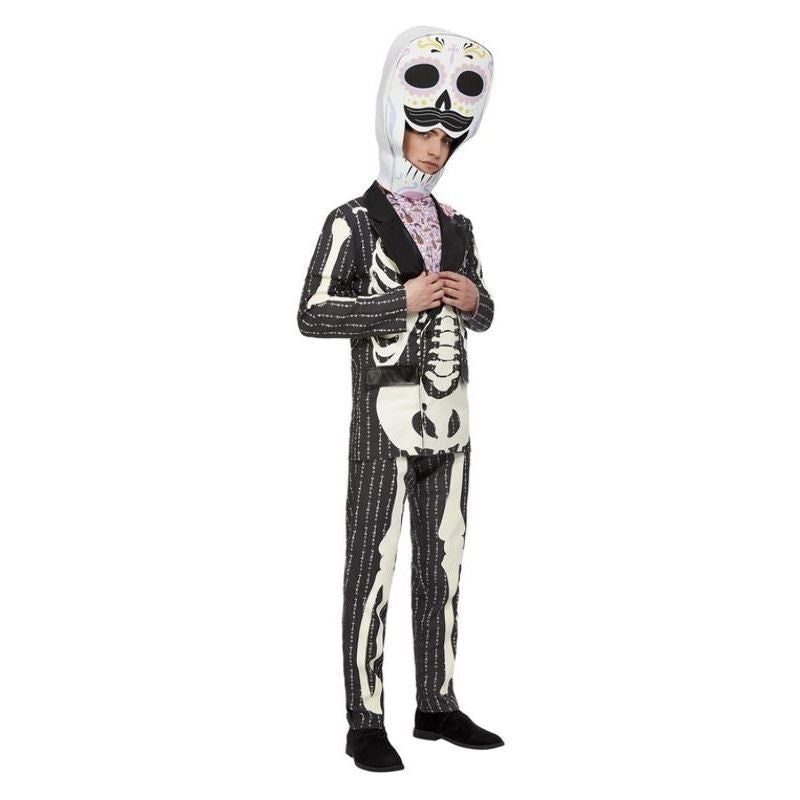 Costumes Australia Deluxe Day Of The Dead Senor Costume Pink_1