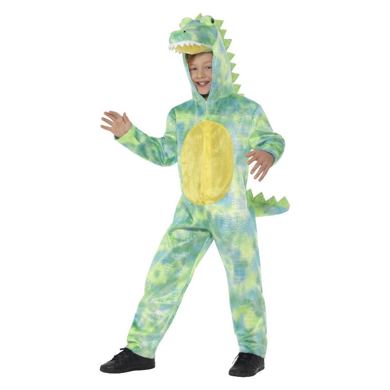 Costumes Australia Deluxe Dinosaur Costume Green Child_1