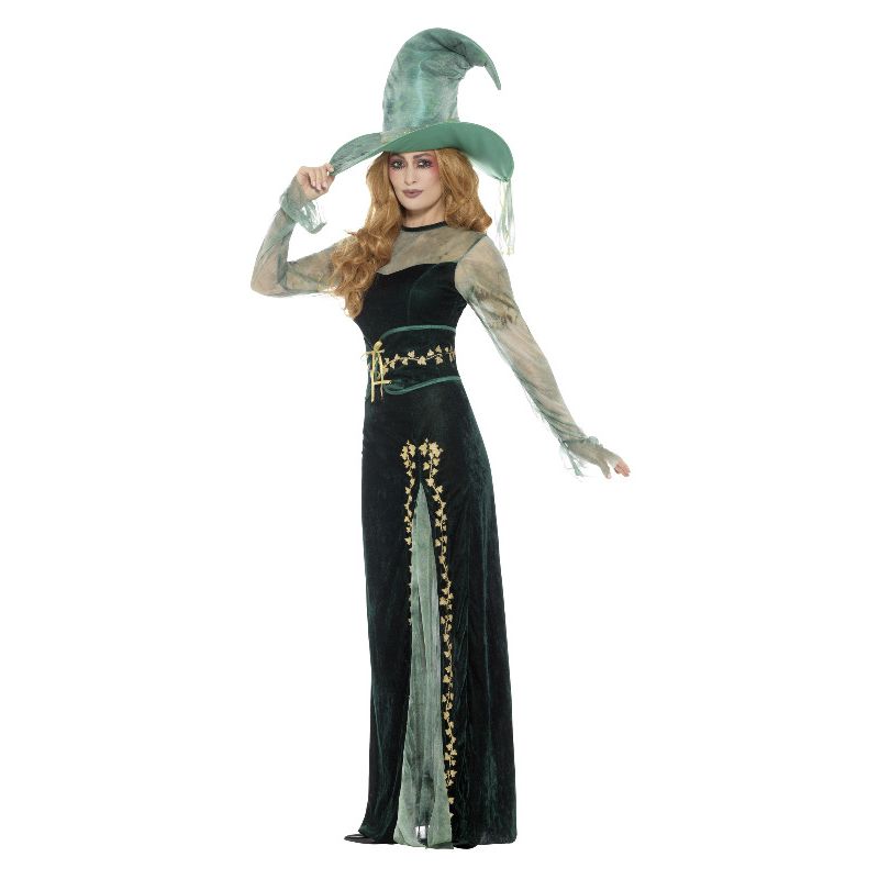 Costumes Australia Deluxe Emerald Witch Costume Green Adult_3