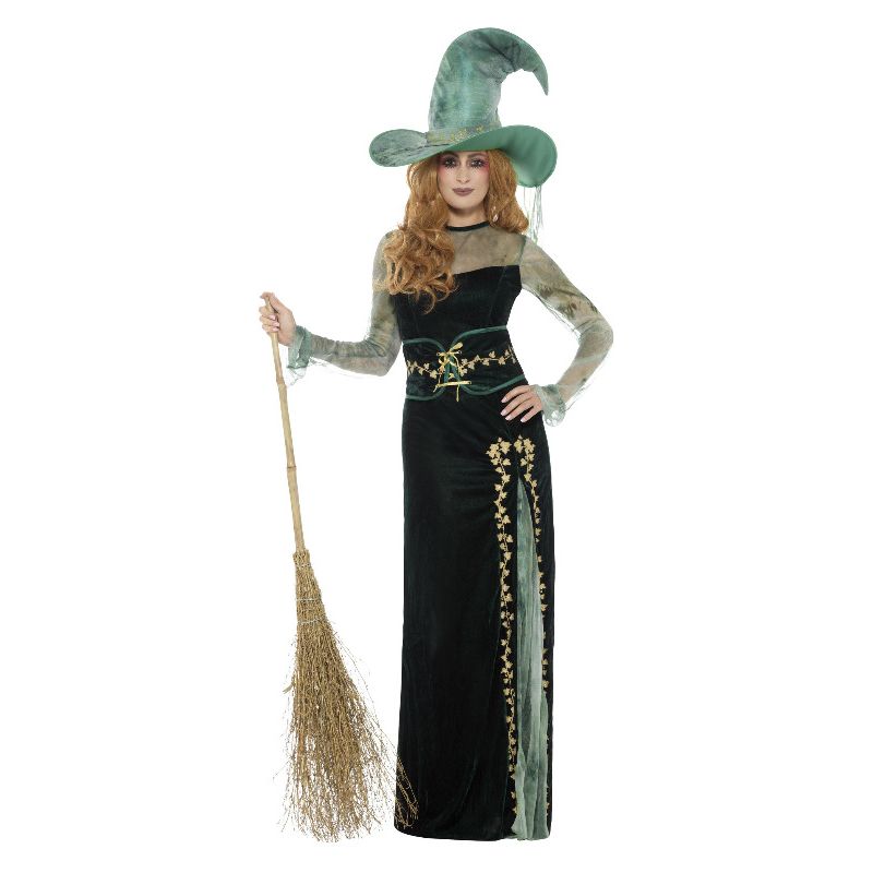 Costumes Australia Deluxe Emerald Witch Costume Green Adult_1