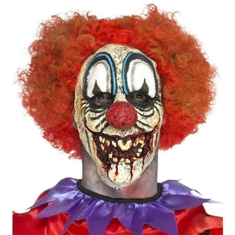 Costumes Australia Deluxe Foam Latex Special FX Clown Prosthetic Adult Red_1