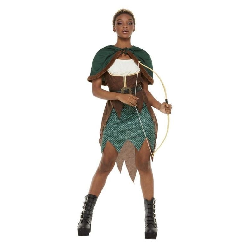 Costumes Australia Deluxe Forest Archer Ladies Costume Green_1