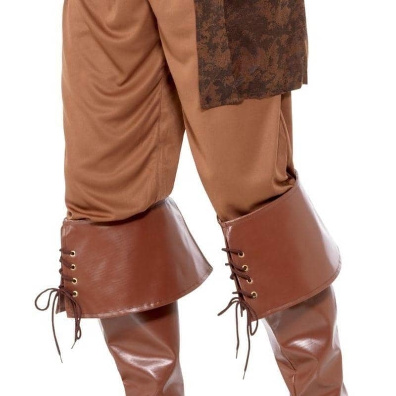 Costumes Australia Size Chart Deluxe Pirate Bootcovers Adult Brown