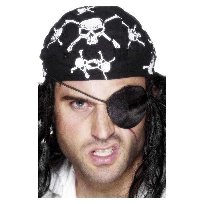 Costumes Australia Size Chart Deluxe Pirate Eyepatch Adult Black