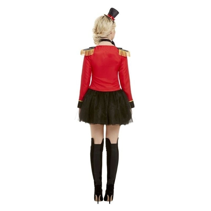 Costumes Australia Deluxe Ringmaster Lady Costume Adult Red_2