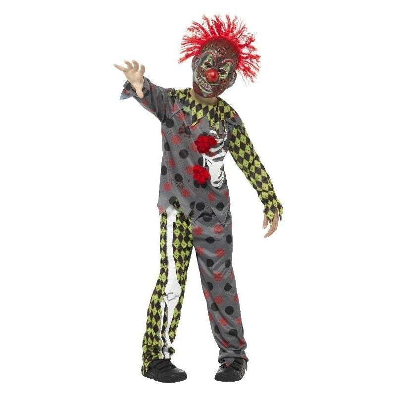 Costumes Australia Deluxe Twisted Clown Costume Kids Multi_2