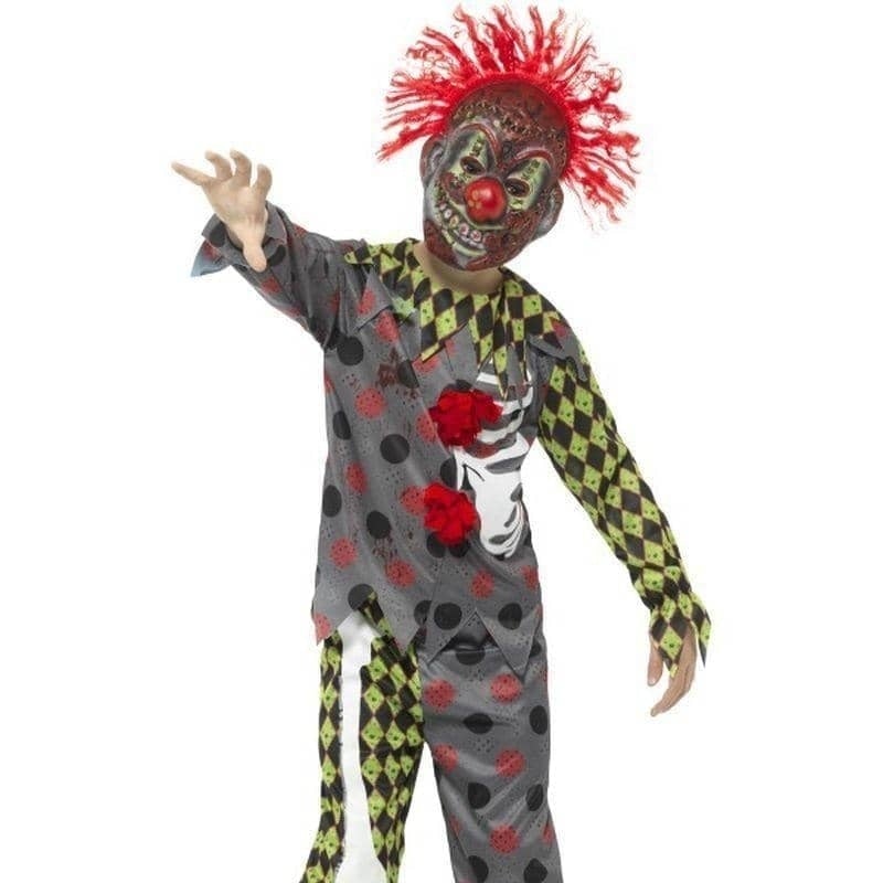 Costumes Australia Deluxe Twisted Clown Costume Kids Multi_1