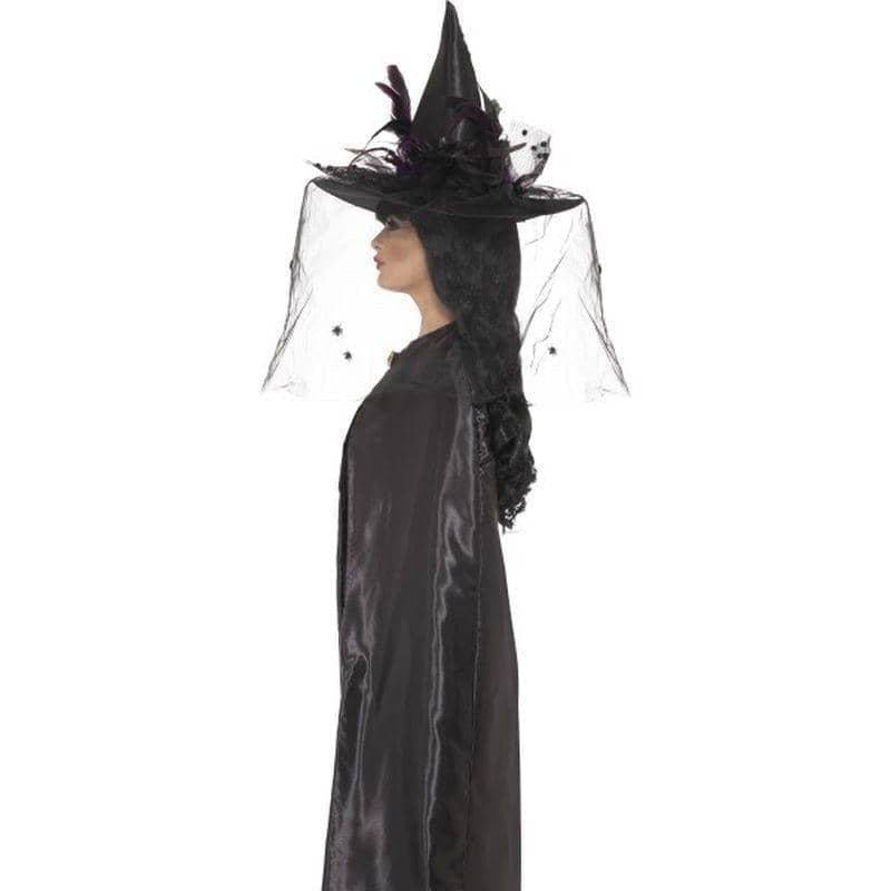 Costumes Australia Deluxe Witch Cape Adult Black_3