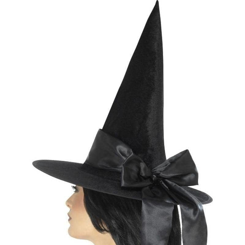 Costumes Australia Deluxe Witch Hat Adult Black_1