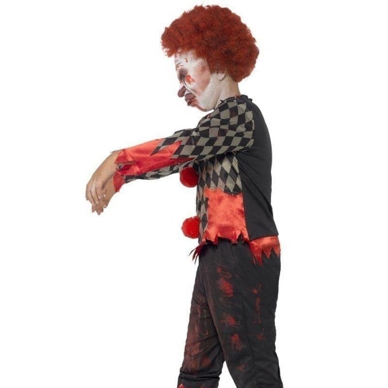 Costumes Australia Deluxe Zombie Clown Costume Kids Red Green_6