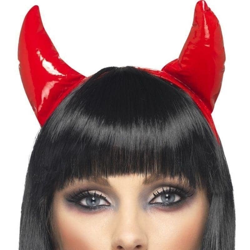 Costumes Australia Devil Horns Adult Red_1