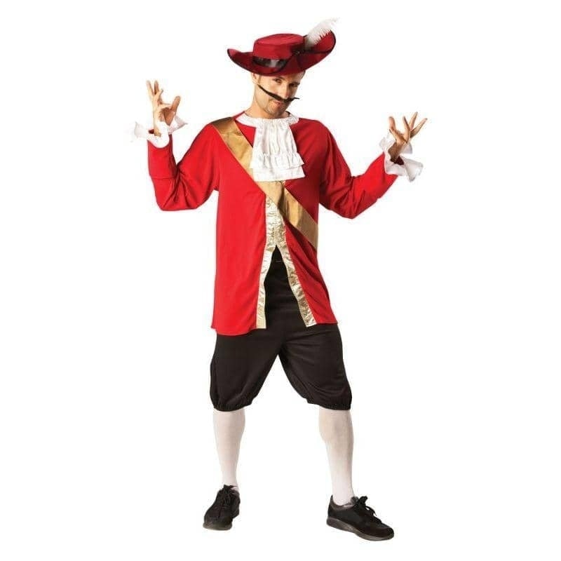 Costumes Australia Disney Captain Hook Costume Adult Fancy Dress_1