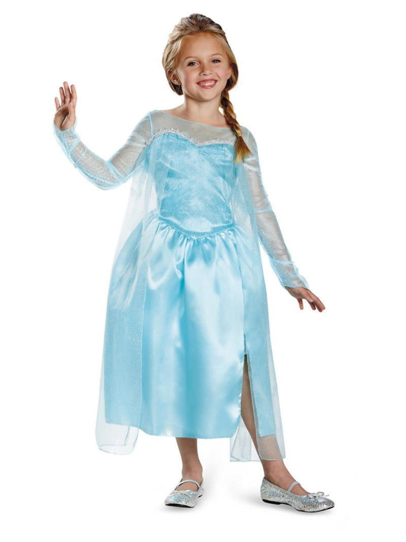 Costumes Australia Disney Frozen Elsa Classic Costume Child Blue Dress_1