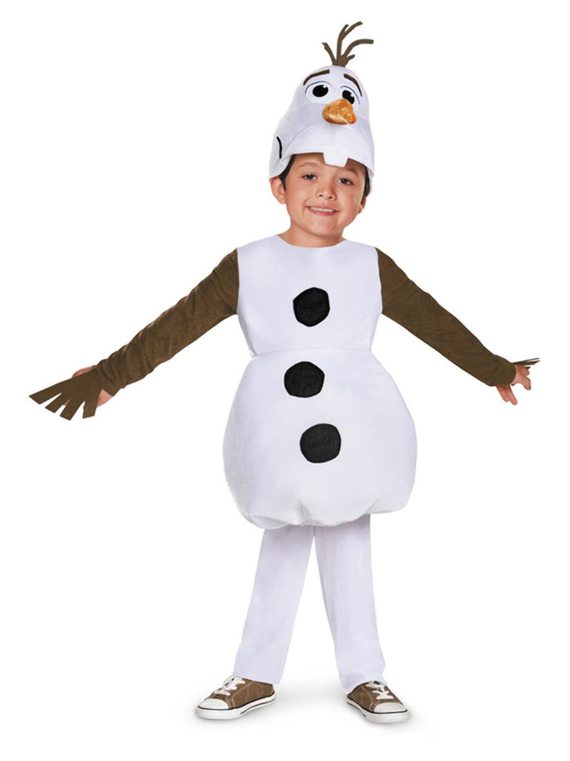 Costumes Australia Disney Frozen Olaf Deluxe Costume Child Snowman Jumpsuit_1