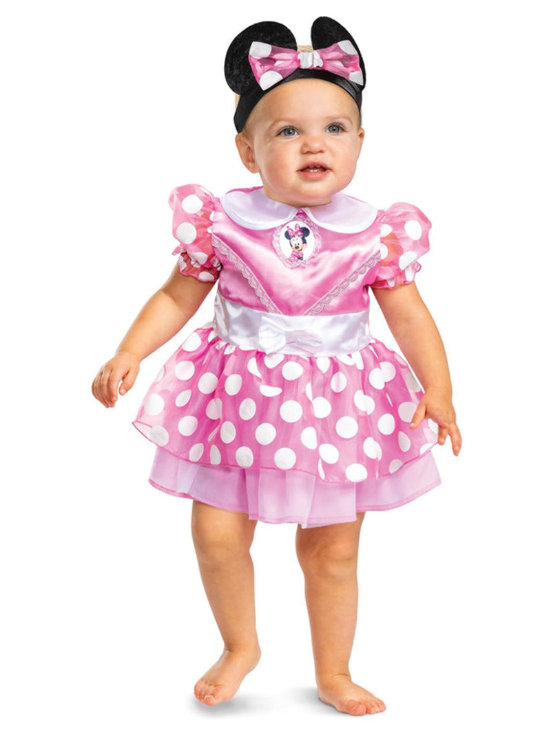 Costumes Australia Disney Minnie Mouse Classic Costume Child Pink Dress_1