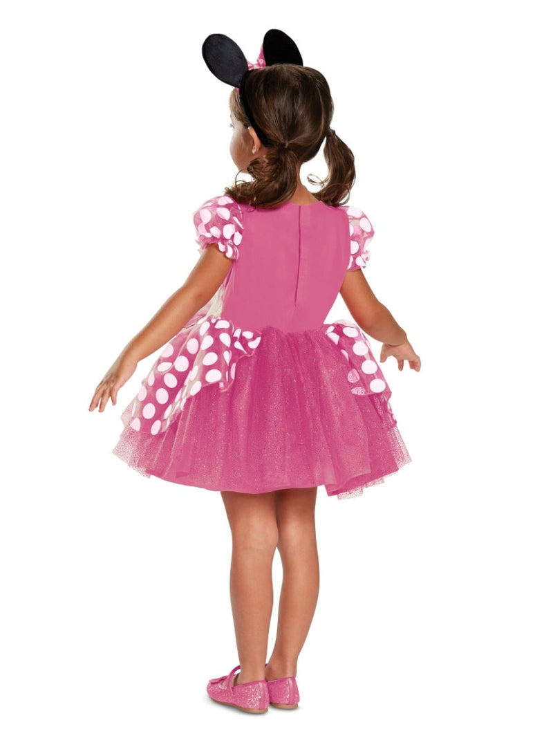 Costumes Australia Disney Minnie Mouse Deluxe Costume Child Pink Dress_2