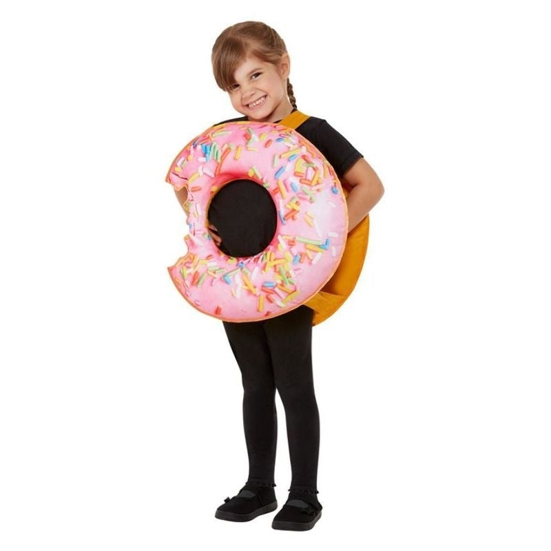 Costumes Australia Donut Costume Toddler Tabard Pink_1