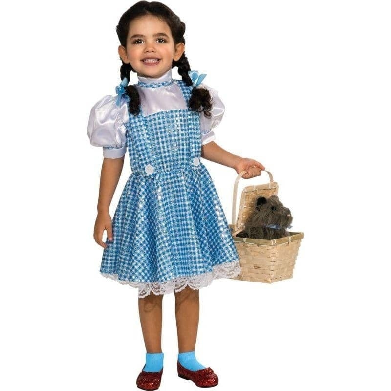 Costumes Australia Dorothy Sequin Costume Wizard of Oz Girls_1