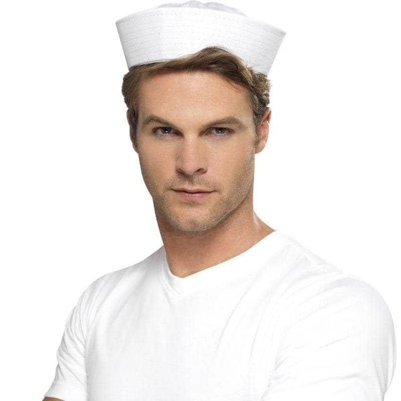 Costumes Australia Doughboy US Sailor Hat Adult White_1