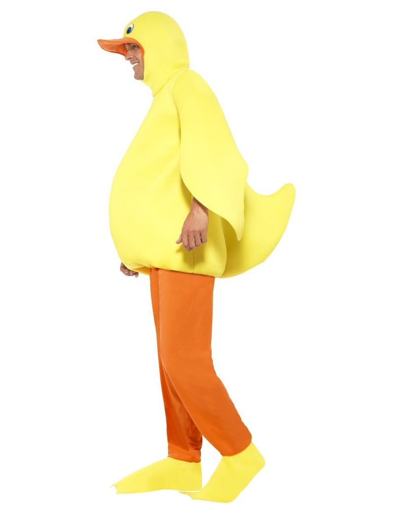 Costumes Australia Duck Costume Adult Yellow Bodysuit Trousers_5