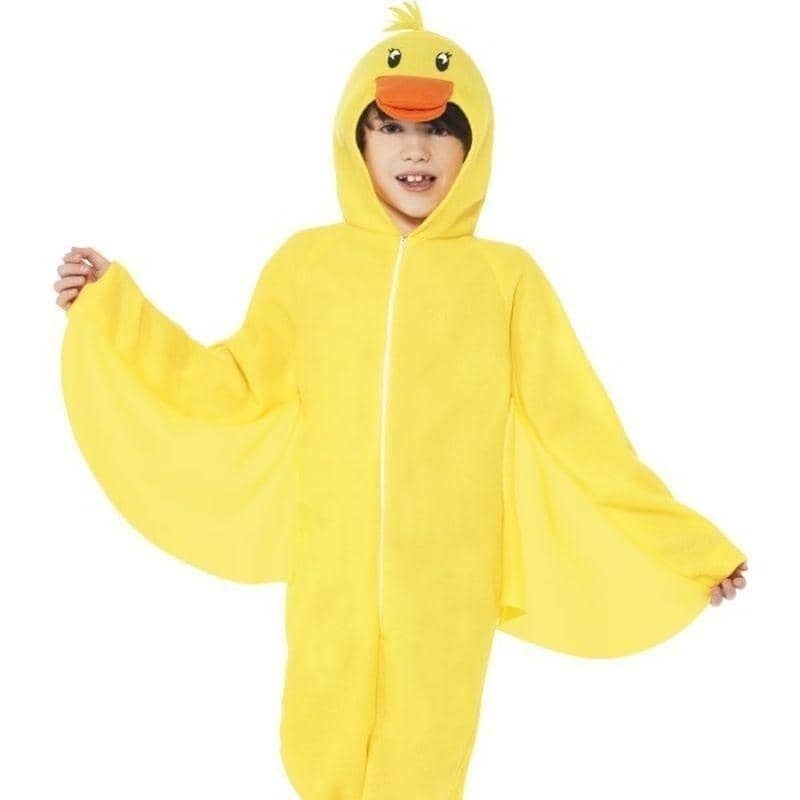 Costumes Australia Duck Costume Kids Yellow Hooded Onesie_1