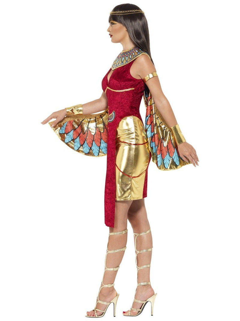 Costumes Australia Egyptian Goddess Isis Costume Adult Red Gold_2