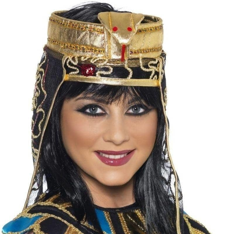 Costumes Australia Egyptian Headpiece Adult Gold_1