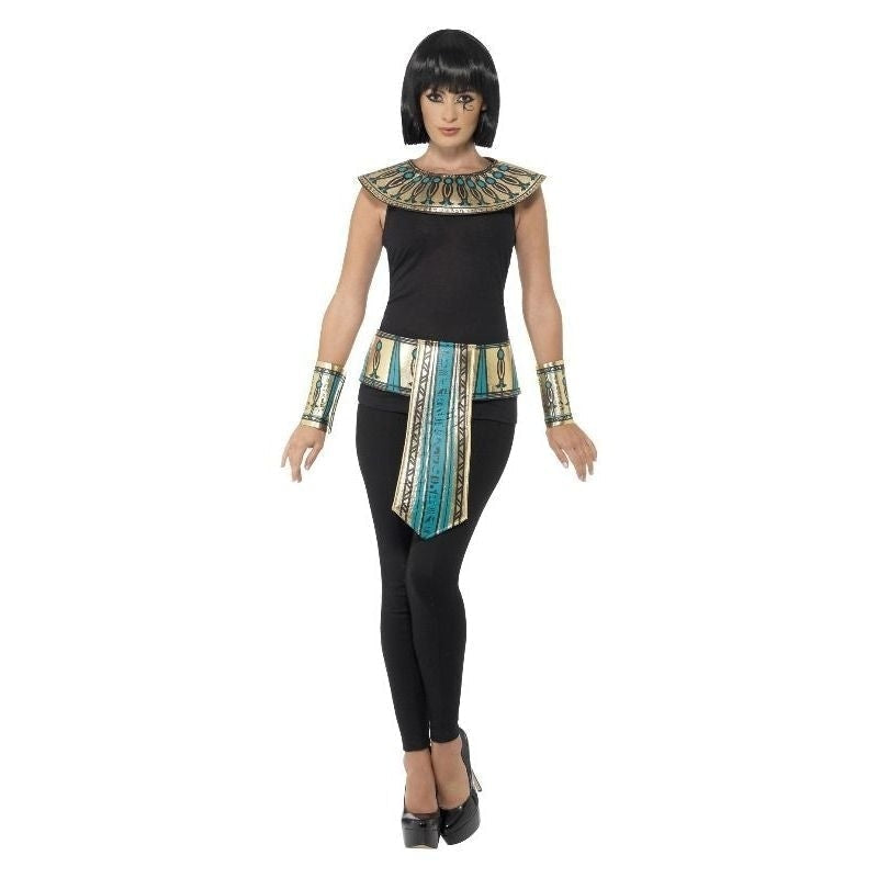 Costumes Australia Egyptian Kit Adult Gold Collar Cuffs Belt Costume Accessory_2