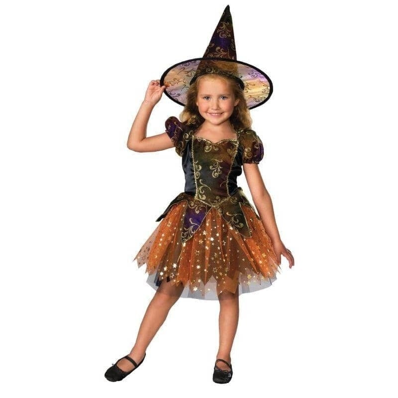 Costumes Australia Elegant Witch Child Costume Tutu Dress_1