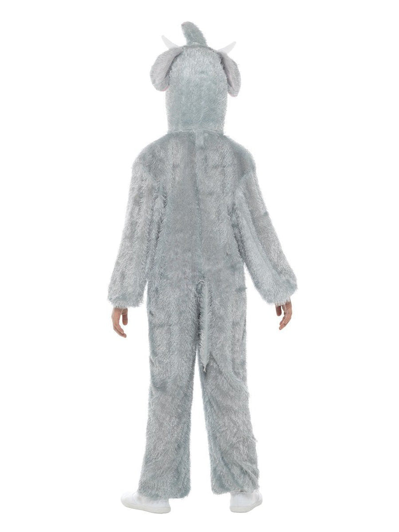 Costumes Australia Elephant Costume Kids Grey White Jumpsuit_3