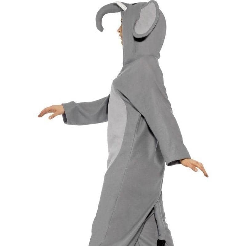 Costumes Australia Elephant Costume with Hood Adult Grey_4