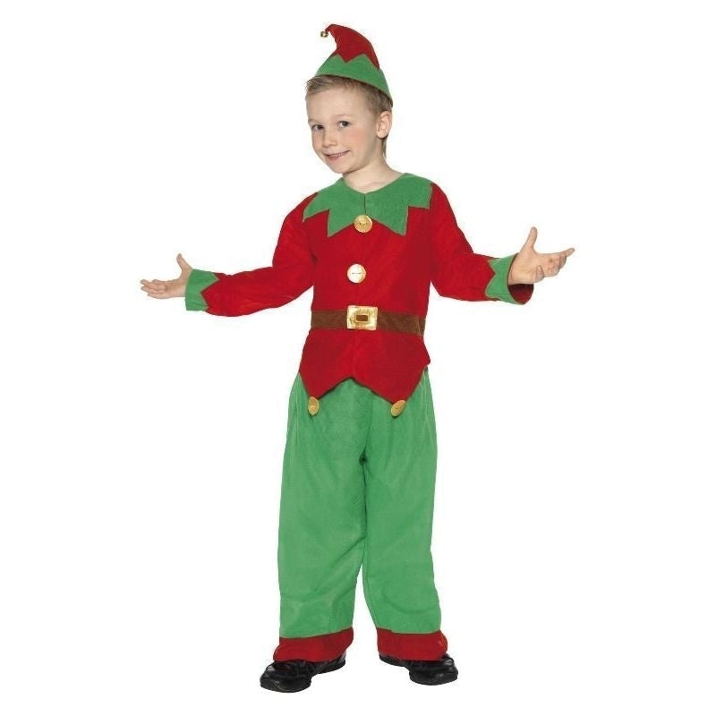 Costumes Australia Elf Costume Kids Red Green_4