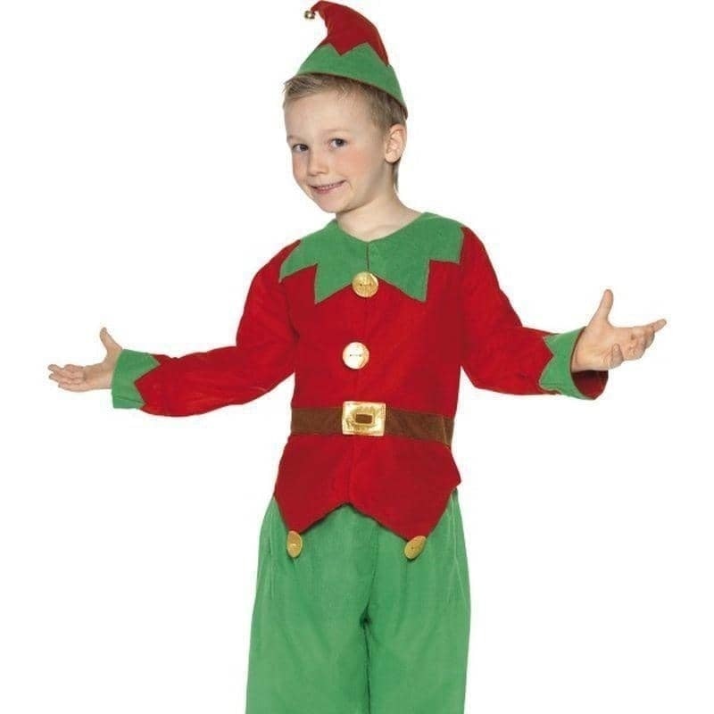 Costumes Australia Elf Costume Kids Red Green_1