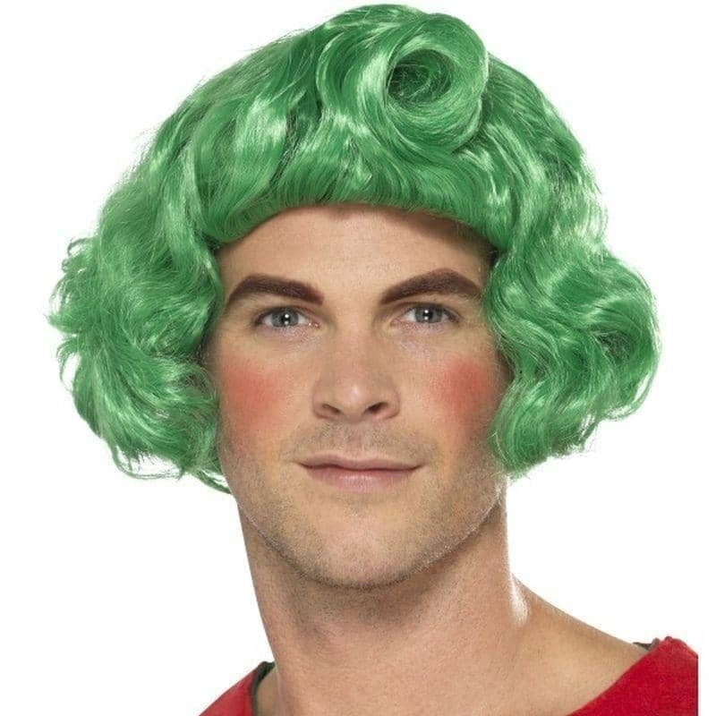 Costumes Australia Elf Wig Adult Green Oompa Loompa_1