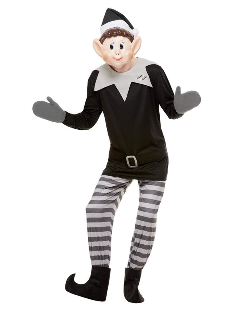 Costumes Australia Elves Behavin Badly Bad Elf Costume Adult Grey Black_4