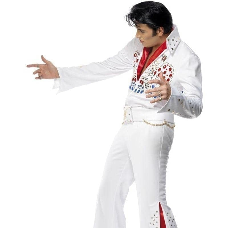 Costumes Australia Elvis American Eagle Costume Adult White_3