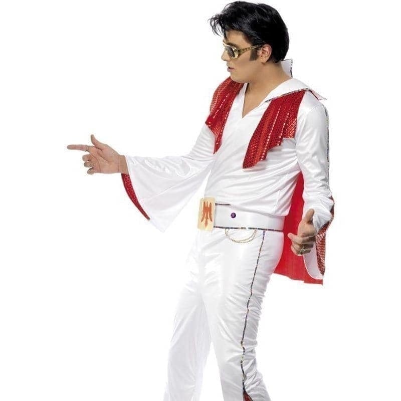 Costumes Australia Elvis Costume Adult White_2